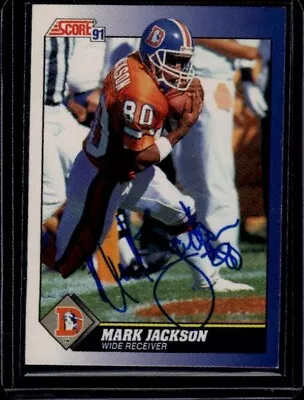 1991 Score #41 Autographed Mark Jackson Trading Card • $3.99