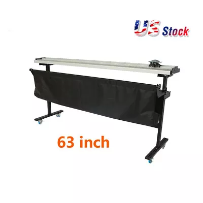 63  Manual Large Format Paper Trimmer Paper Cutter With Support Stand • $612.14