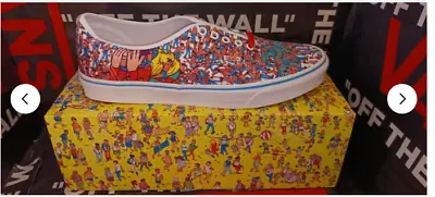 Vans  X Authentic  Where's Waldo? Land Of Waldos Men's 13 VN0A348A3RZ • $68.99