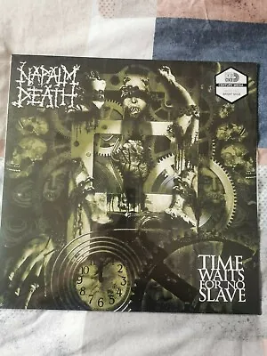 Napalm Death Time Waits For No Slave 12 Bright Gold Vinyl New&sealed  • £20