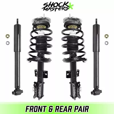 Front Quick Complete Struts W/ Springs & Rear Shocks For 2001-2009 Volvo S60 • $164.59