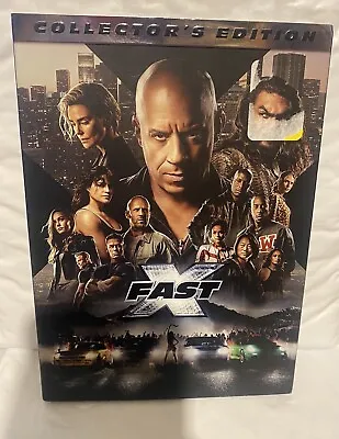 Fast X DVD Collector's Edition Vin Diesel  Jason Momoa  Michelle Rodriguez  E • $12.50