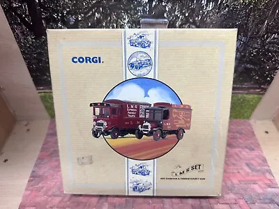 Corgi 97754  The LMS Set  AEC Cabover & Thornycroft Van Set 1:50 Scale • $8.39