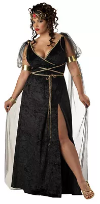 Mythical Medusa Roman Greek Goddess Plus Size Adult Costume • $49.99