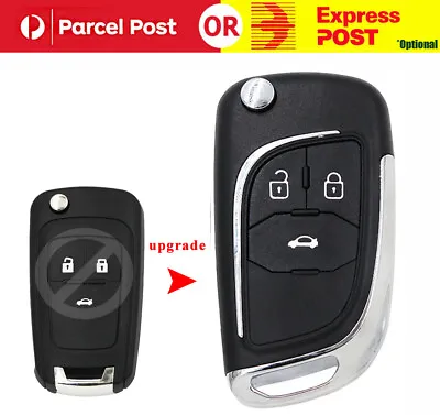For Holden VF Cruze 2009-2014 Car Key Shell Case Replacement Remote Flip 3Button • $9.99