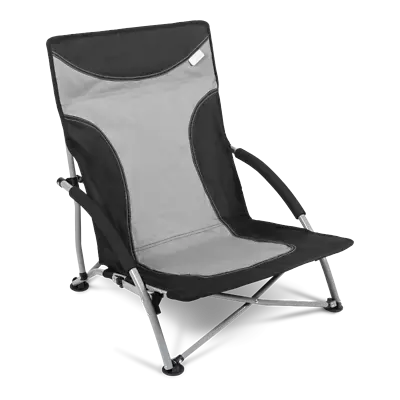Kampa Sandy Low Level Folding Camping Beach Chair - Fog Grey • £29.99