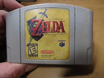 Legend Of Zelda Ocarina Of Time Nintendo 64 N64 Classic Game B6 • $29.93