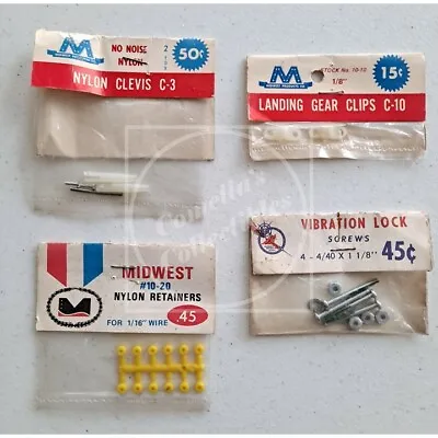 Vintage New Old Stock MidWest Products RC Model Parts - Pick What You Need • $11.95