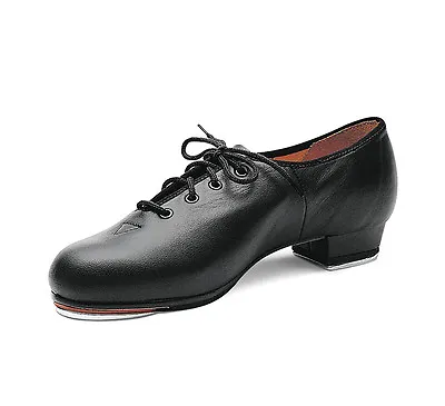 Bloch Mens Black Leather Lace Up Jazz Taps 301m • £69