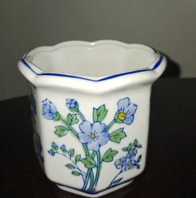 $9.95 • Buy Vintage Ceramic Garden Pot House Plant Pot Hand Painted