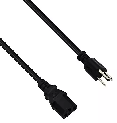 AC Power Cord Cable For Sony KDL-46XBR8 KDL-46xbr9 KDL-46z5100 KDL-52WL140 • $5.86