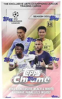 2021/22 Topps Uefa Champions League Chrome Soccer Hobby Lite Box • $47.95