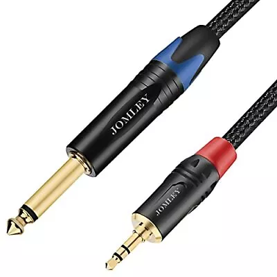 1/8 To 1/4 Stereo Cable 1/4 Mono To 3.5mm Stereo Adapter Cable 1/4 Inch TS ... • $17.83