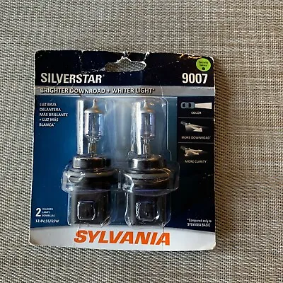 Sylvania 9007 SilverStar High Performance Halogen Headlight 2-Bulb OPENBOX • $12.99