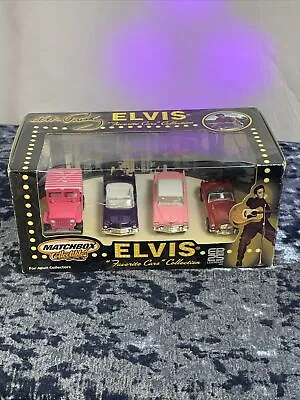 Elvis Presley Matchbox  Favorite Cars  Collection Sealed 2001 Mattel. FREE SHIP. • $22.99