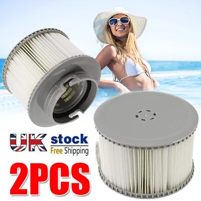 2PCS MSpa Hot Tub Filter Cartridge B0302949 Fits For For All Mspa Hot Tubs UK~ • £10.92