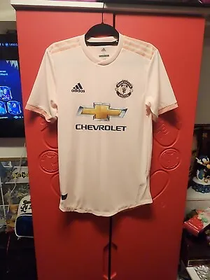 Authentic Player Issue Manchester United 2018 Away Shirt Size Mens Small • £100