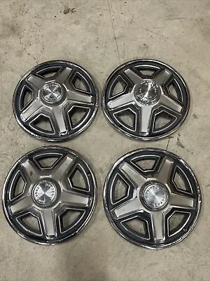 1969 Ford Mustang Hubcaps Wheel Covers 14  Inch Set Of 4 OEM Original • $65