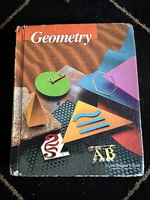 McDougal Littell Jurgensen Geometry: Student Edition Geometry 2000 By Ray C. Jur • $30