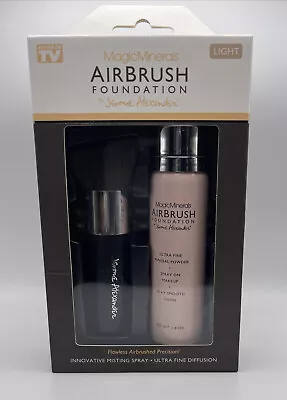 Jerome Alexander MagicMinerals AirBrush Foundation Kit In Shade Light NEW • $19.99