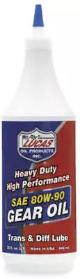 Lucas Oil SAE 80W-90 Heavy Duty Gear Oil - 10043 53-1143 58-5200 • $19.38