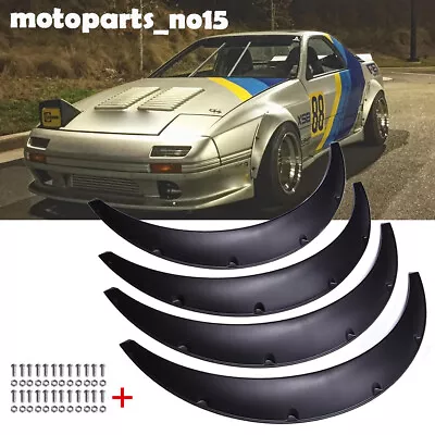 For Mazda Rx-7 Turbo II 1988 4.5  Fender Flares Wheel Arches Extra Wide Body Kit • $68.88