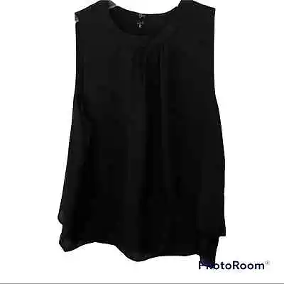 J. Crew Layered Key Hole Tank Top Blouse Size M • $39