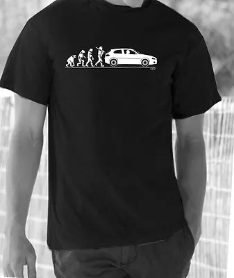 Evolution Of Man Alfa Romeo 147 2007 Facelift Model  T-shirt • £13.99