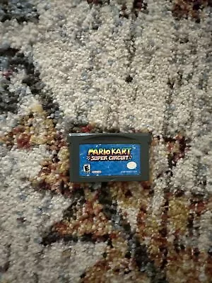 Mario Kart Super Circuit (Gameboy Advance GBA 2001) Authentic Game Only Tested • $19.99