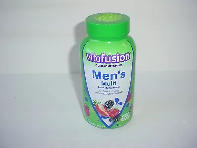 Vitafusion Men's Multi Daily Multivitamin Berry Flavor 150 Count. Exp: 5/25 • $12.95