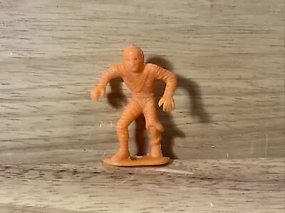 Original Vintage MPC Halloween Orange Mummy Monster Plastic Figurine • $22