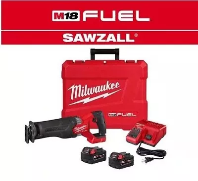 Milwaukee M18 FUEL Sawzall Recip Saw Kit - Red (282122) - BRAND NEW NEVER USED • $170