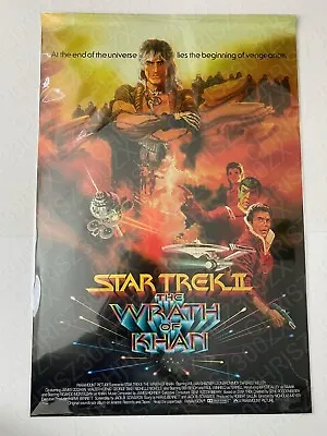 Star Trek II 2 The Wrath Of Khan Bob Peak Foil Poster Lithograph Print Art Mondo • $194.99