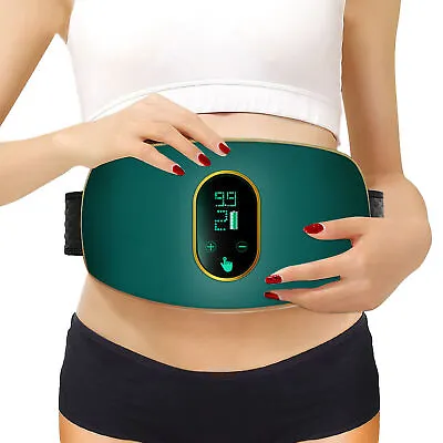 Green Slimming Belt Portable Weight Loss Machine Electrical Vibrating US • $13.45