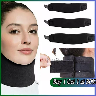 Soft Foam Neck Collar Support Brace Whiplash Cervical Neck Pain Relief Traction • £4.81