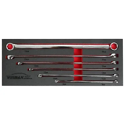 6pc Metric Bolt Extractor Offset Wrench Set 6-Point Box End CRV Bolt Remover Set • $42.74
