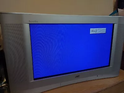 £100 • Buy JVC InteriArt 27  Inch CRT TV Television- Retro Games - 3D Sound