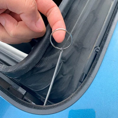 $6.21 • Buy Car Sunroof Drain Dredge Pipe Cleaning Brush Dredging Brush Flexible Tools 150CM
