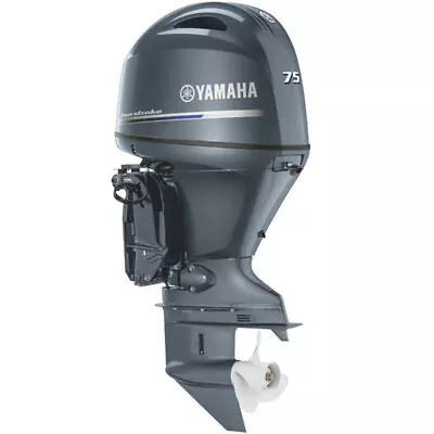 Yamaha 75 HP Outboard Motor | 20 Inch Fourstroke F75LB • $10192