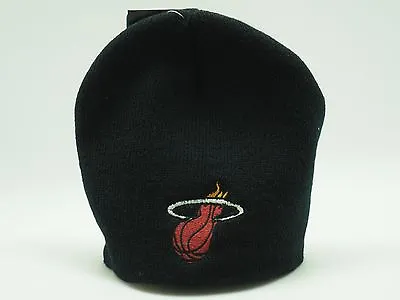 Miami Heat NBA Adidas Kids Boys (4-7) OSFM Winter Knit Beanie Hat Cap New Tags • $14.95