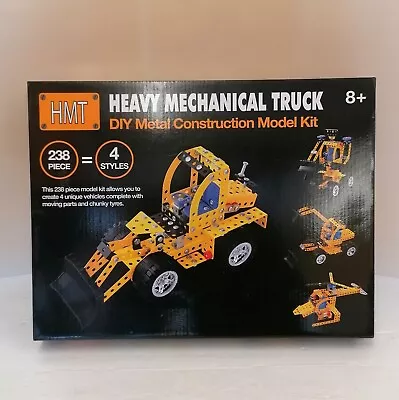 HMT Heavy Mechanical Truck DIY Metal Construction Model Kit ~ BNIB • £9.99