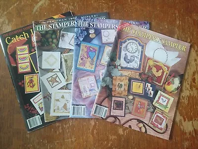 STAMPINGTON The Stampers Sampler Magazine 2000 - Lot Of 4; Over 1000 Samples • £12.05