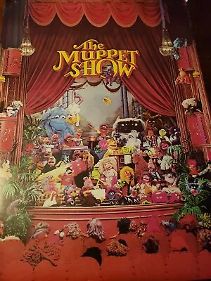 The Muppet Show Movie Poster 1978 RARE Henson Scandecor Muppet Characters • $499.99