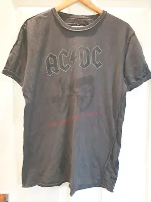 £15 • Buy Amplified ACDC Mens Charcoal T Shirt Classic Tee