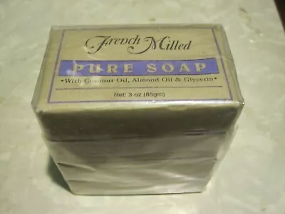 French Milled Pure Soap Coconut Almond Oil & Glycerin (4-Pack 3 Oz. Each) • $12