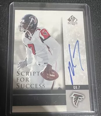 2004 MICHAEL VICK SP Authentic Scripts For Success #SS-MV Auto NFL Falcons • $9.99