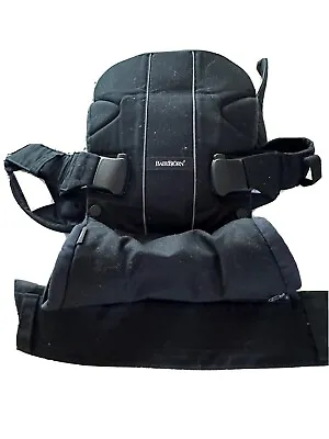 Baby Bjorn Baby Carrier One Black Cotton Mix In Good Condition • £44.99