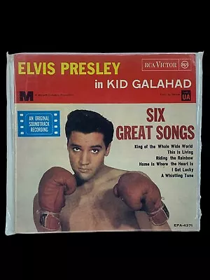 SEALED Elvis Presley - Elvis Presley In Kid Galahad 1st Pressing Italy 1962 • $199.99