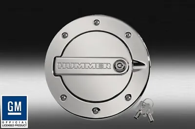 DefenderWorx Hummer H3 & H3T Chrome Locking Fuel Door H3PPC08060 • $189.95