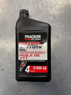 Tracker Off Road Oil Quart 0w-40. Free Shipping • $21.99